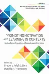 Promoting Motivation and Learning in Contexts cover