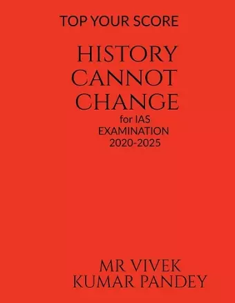 History Cannot Change cover