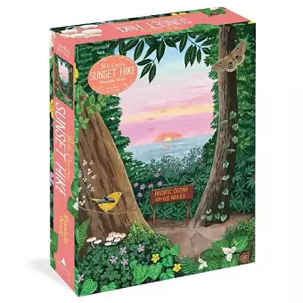 Pacific Coasting: Sunset Hike 1,000-Piece Puzzle cover