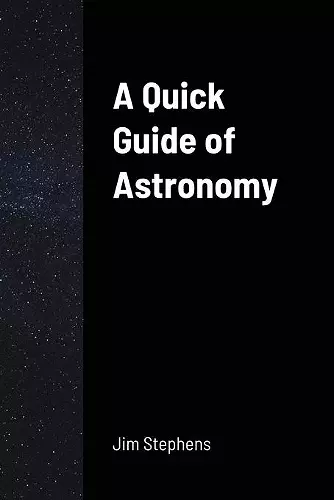 A Quick Guide of Astronomy cover