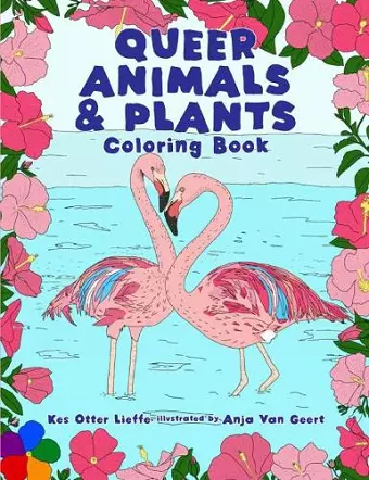 Queer Animals and Plants Coloring Book cover