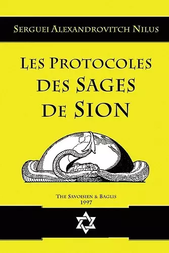 Les Protocoles des sages de Sion cover