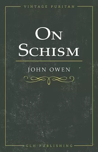 On Schism cover