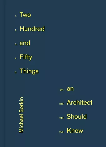 250 Things An Architect Should Know cover