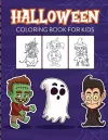 Halloween Coloring Book For Kids cover