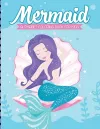 Mermaid Alphabet Coloring Book For Kids cover