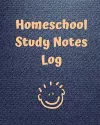 Homeschool Study Notes Log cover