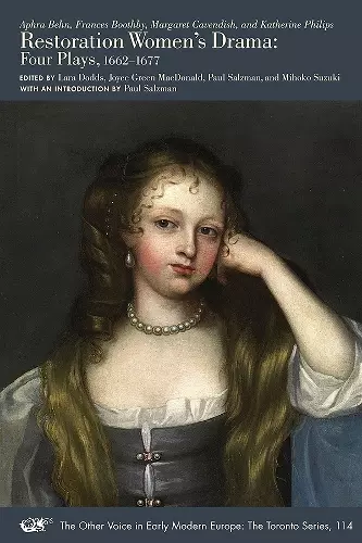 Restoration Women’s Drama cover
