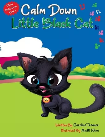 Calm Down Little Black Cat cover