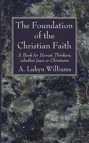 The Foundation of the Christian Faith cover