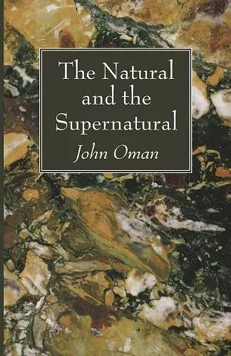 The Natural and the Supernatural cover