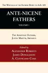 Ante-Nicene Fathers: Translations of the Writings of the Fathers Down to A.D. 325, Volume 1 cover