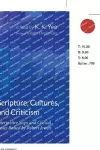 Scripture, Cultures, and Criticism cover
