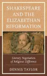 Shakespeare and the Elizabethan Reformation cover