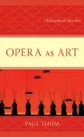 Opera as Art cover