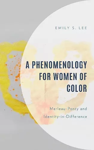 A Phenomenology for Women of Color cover