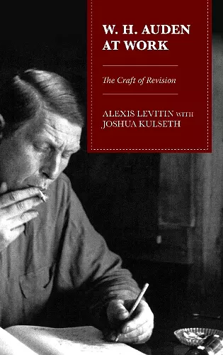 W.H. Auden at Work cover