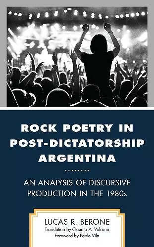 Rock Poetry in Post-Dictatorship Argentina cover