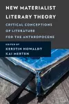 New Materialist Literary Theory cover