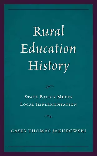 Rural Education History cover