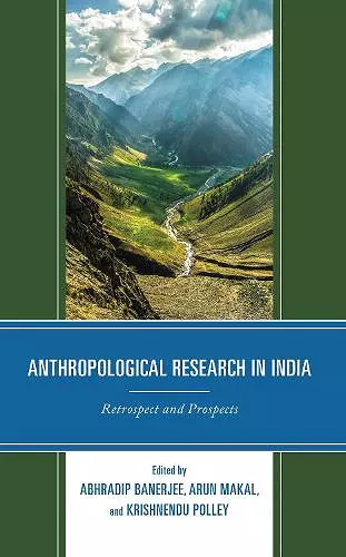 Anthropological Research in India cover