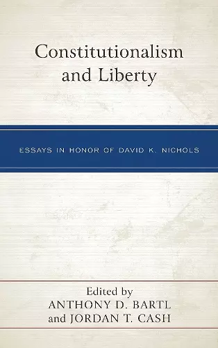 Constitutionalism and Liberty cover