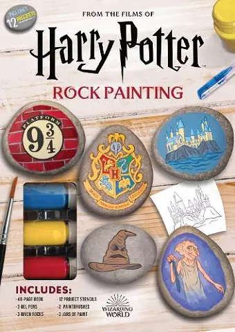 Harry Potter Rock Painting cover