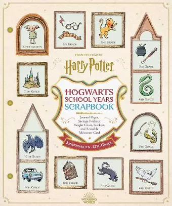 Harry Potter School Years Scrapbook cover