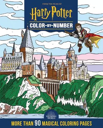 Harry Potter Color-by-Number cover