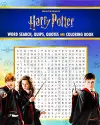 Harry Potter Word Search, Quips, Quotes, and Coloring Book cover