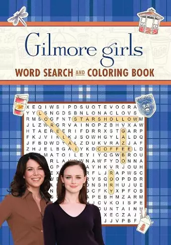 Gilmore Girls Word Search and Coloring Book cover