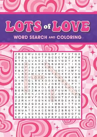 Lots of Love Word Search and Coloring cover