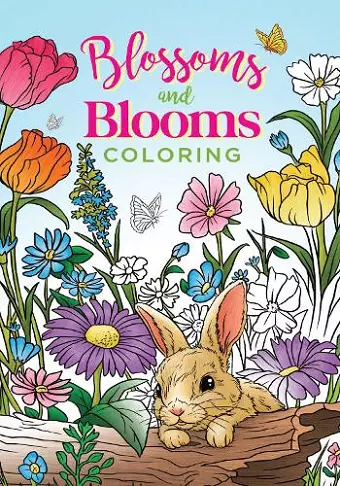 Blossoms and Blooms Coloring cover