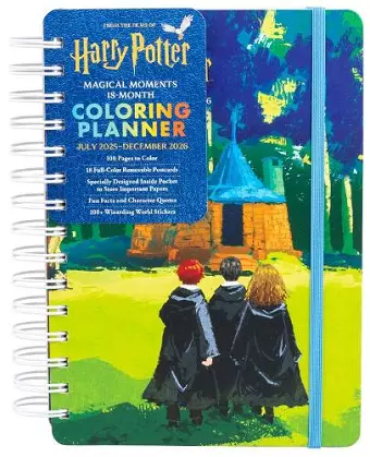 2026 Harry Potter Magical Moments 18-Month Coloring Planner cover