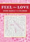 Feel the Love Word Search and Coloring cover