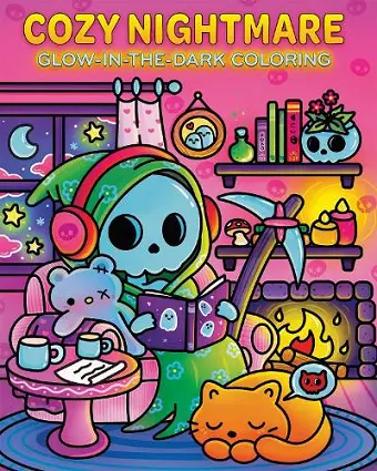 Cozy Nightmare Glow-in-the-Dark Coloring cover