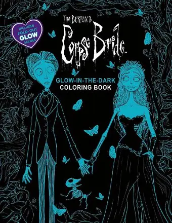 Tim Burton's Corpse Bride Glow-in-the-Dark Coloring Book cover