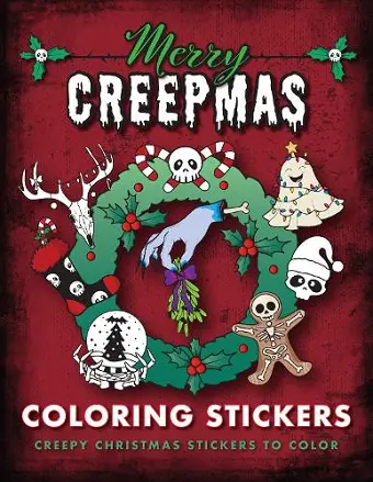 Merry Creepmas Coloring Stickers cover