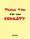 Thank You for the Honesty cover