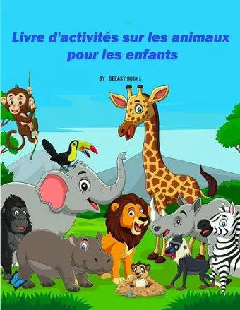 Livre d'activités sur les animaux pour les enfants cover