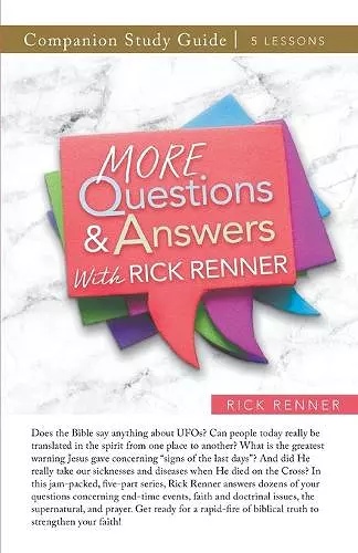 More Questions and Answers With Rick Renner Study Guide cover