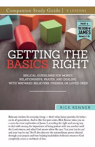 Getting the Basics Right Study Guide cover