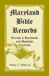 Maryland Bible Records, Volume 1 cover