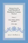 Abstracts from the Land Records of Dorchester County, Maryland, Volume L cover