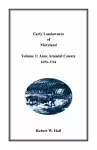 Early Landowners of Maryland cover