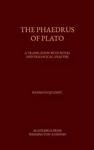 The Phaedrus of Plato cover