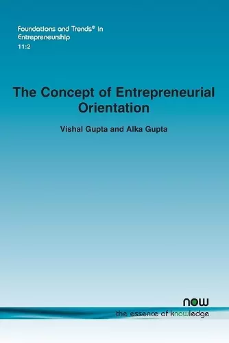 The Concept of Entrepreneurial Orientation cover