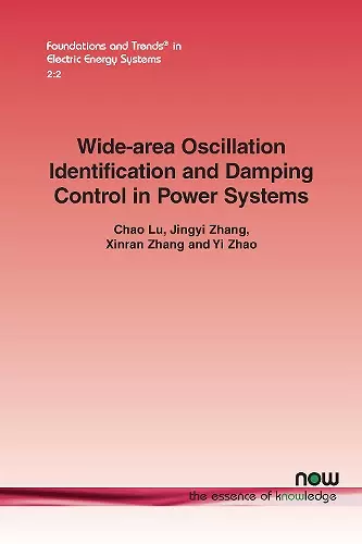 Wide-area Oscillation Identification and Damping Control in Power Systems cover