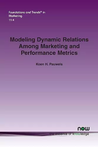 Modeling Dynamic Relations Among Marketing and Performance Metrics cover