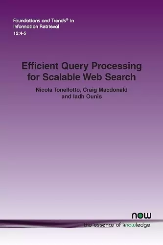 Efficient Query Processing for Scalable Web Search cover